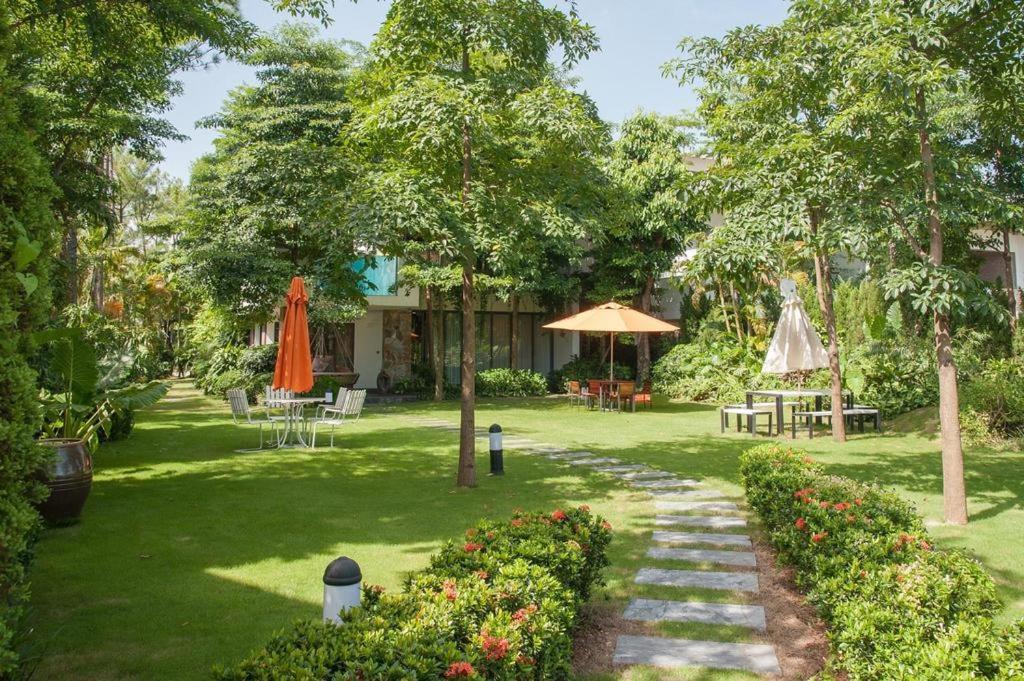 Flamingo Dai Lai Resort - Villa Tư Nhân có BBQ Hanói Exterior foto