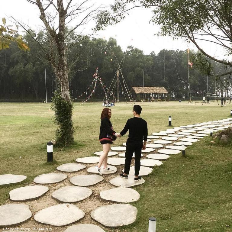 Flamingo Dai Lai Resort - Villa Tư Nhân có BBQ Hanói Exterior foto